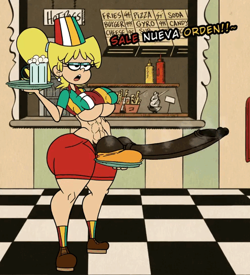 1futa, arcade, ass, balls, big ass, big butt, big erection, big penis, blonde hair, breasts, clothed, clothing, cum, cum in jar, darkened penis, dialogue, drink, dripping cum, english text, erect penis, erection, futa only, futanari, gif, hat, huge cock, human, intersex, light skin, light-skinned futa, long penis, lori loud, mostly clothed, nickelodeon, nose steam, penis, penis out, self upload, serving drink, shorts open, smelling penis, smelly balls, smelly cock, smelly cum, solo, solo futa, spanish text, standing, sweat, sweat clouds, sweatdrop, sweaty balls, sweaty cock, testicles, text, the loud house, tray, vapor clouds, very long penis, waiter, waitress, xsherlock420 (artist)
