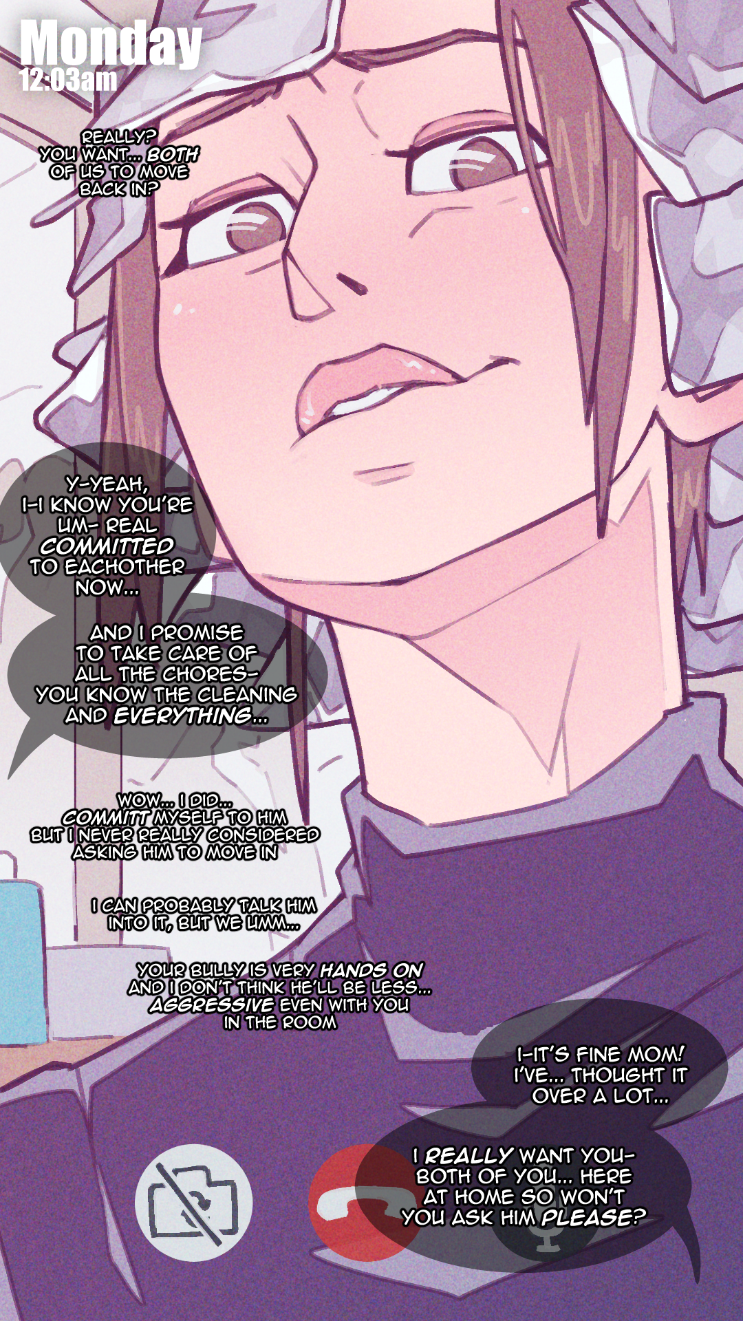bully, milf, mother, motherly cuckold, not enough milk (artist), ntr