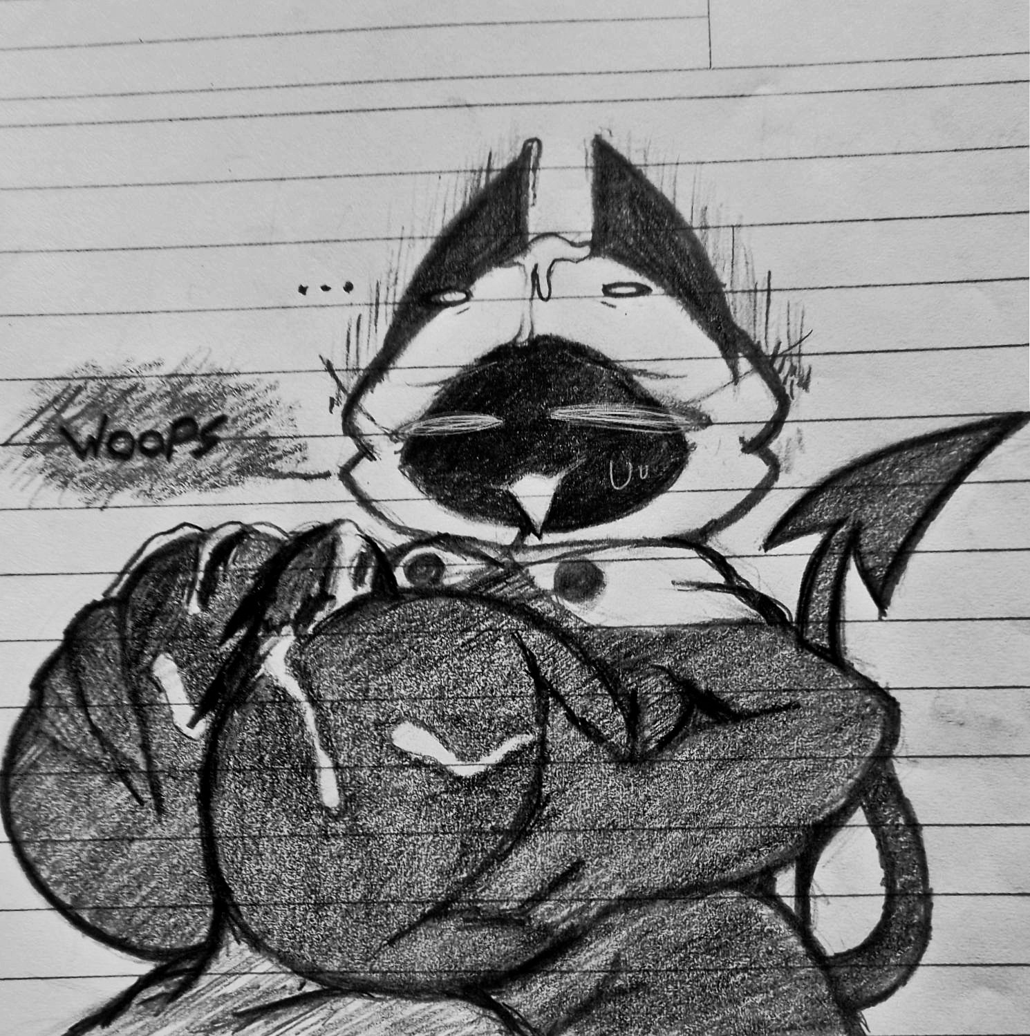 ..., 1boy, 1girls, alternate form, axolotl, balls, big breasts, black body, breasts, cock, cum, cum on body, cum on breasts, cumshot, cumshot on face, demon tail, ear piercing, eyelashes, fat ass, greyscale, hoodie, horns, huge boobs, huge breasts, living clothes, long tongue, no nipples, onomatopoeia, paizuri, pencil (artwork), penis, pointed tail, pointy tail, rand0m 293, rand0m293 (oc), sex, sharp teeth, simple background, size difference, smaller male, spiked penis, stella (rand0m 293), tail, testicles, text, thick thighs, thighs, titjob, traditional media (artwork), twitter user oc, white (white axolote)