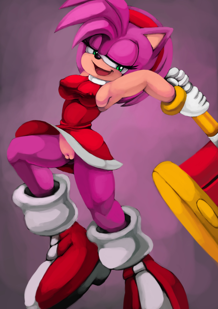 amy_rose anthro armpits cloktowur sonic_(series) tagme