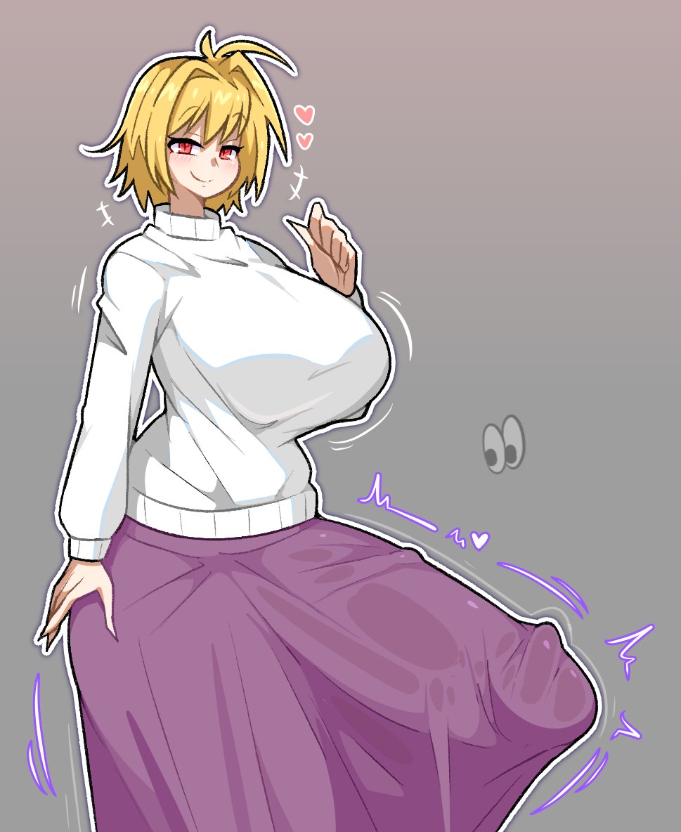 1futa, 2026, 2d, 2d (artwork), 2d artwork, arcueid brunestud, big breasts, big cock, big penis, blonde female, blonde hair, breasts, bulge, bulge through clothing, bulge under clothes, clothed, clothing, dress, erect penis, erection, fully clothed, futa only, futanari, genitals, gigantic cock, gigantic penis, hi res, highres, hourglass figure, huge breasts, huge cock, intersex, intersex only, kumomogi, large breasts, large cock, large penis, light skin, light-skinned futa, melty blood, melty blood arcueid figure (meme), meme, red eyes, short hair, skirt, solo, solo futa, thick hips, thick penis, thick thighs, thighs, throbbing, throbbing penis, tsukihime, type-moon, voluptuous, voluptuous futa, wide hips