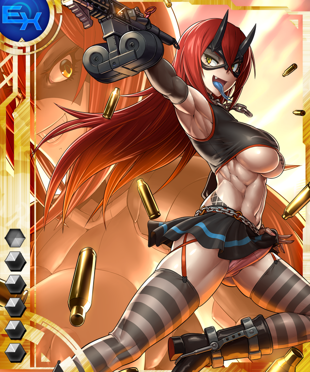 cerastes fangs female futanari mikoyan solo_futa taimanin_asagi_battle_arena taimanin_asagi_battle_arena_all_card_gallery