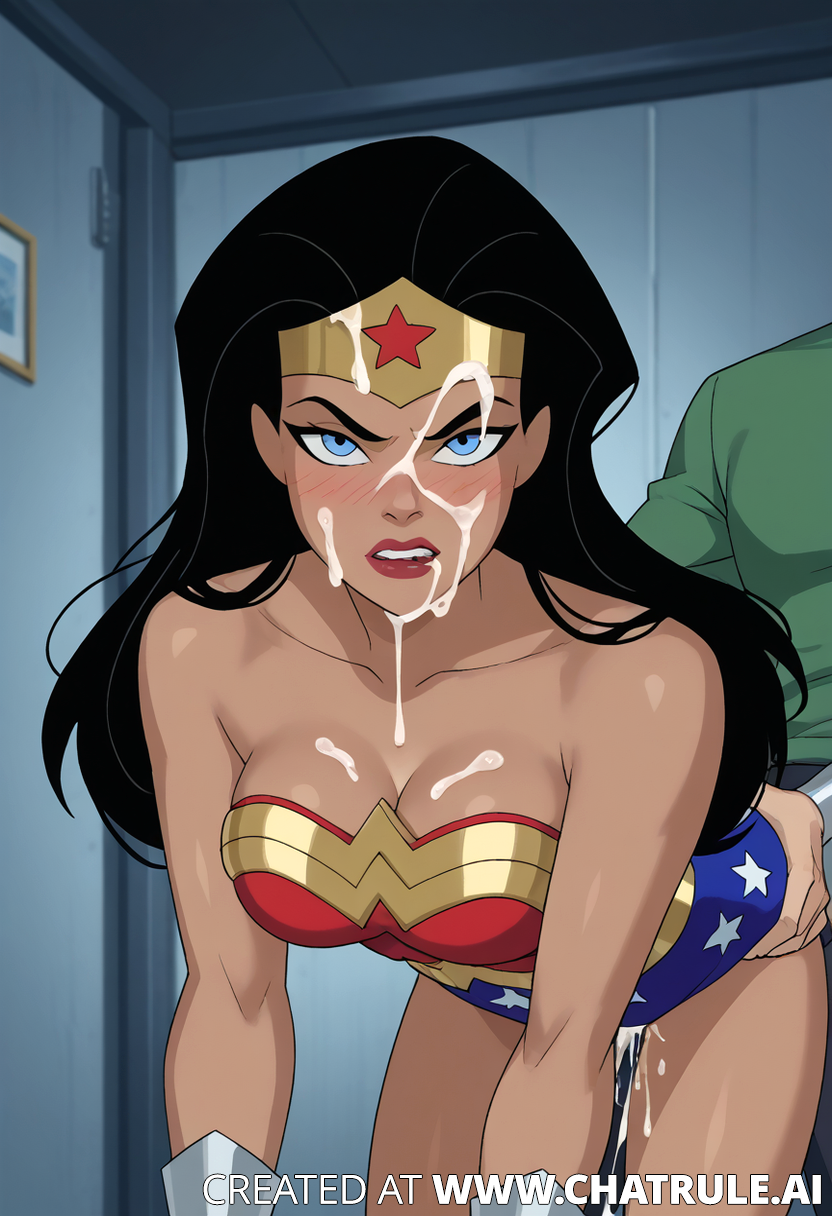 ai ai_generated amazonian angry angry_face comics covered_in_cum cum_on_face dc dc_comics female female hentai princess sex_from_behind superhero wonder_woman wonder_woman_(series)