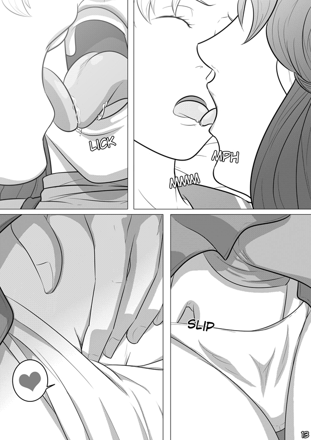 age_difference bishoujo_senshi_sailor_moon black_and_white comic english english_text fingering french_kiss french_kissing hand_in_panties ikuko_tsukino incest kissing making_out manga monochrome mother_and_daughter older_female older_female_and_younger_female sailor_moon tdf tongue_kiss tongue_touching_another's_tongue tongues_touching touching_pussy usagi_tsukino yuri