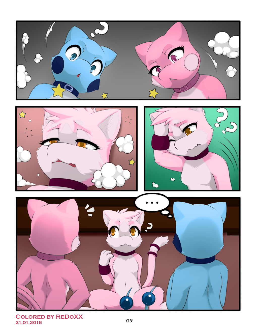 1boy 2girls animal_genitalia anthro brother brother_and_sister collar colored comic darkmirage devious dragonair dragonchu dragonchu_(character) duo english_text eyelashes female fur furry hybrid incest legendary_pokemon mammal mew multi_tail nintendo open_mouth original_character page_9 penis pokemon pokemon_(species) quetzalli_(character) redoxx scared semi-anthro sheath sibling sis_(fyoshi) sister smile straight_hair testicles text transformation video_games worried wristband