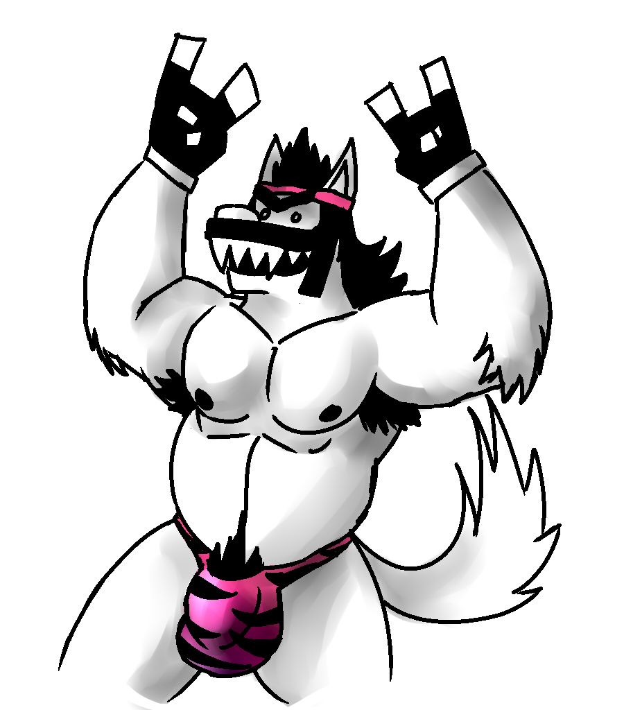 artichoke_(buddy_thunderstruck) buddy_thunderstruck_(series) bulge canine male male_only mammal muscular solo urbanmonster