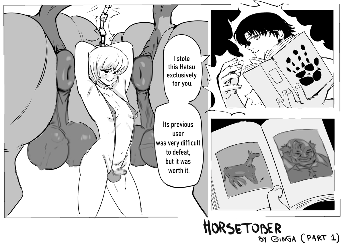 beastiality, bikini, chrollo lucilfer, defeat rape, defeat sex, defeated, defeated hero, femboy, feminine male, forced bestiality, forced partners, gay, gingaginga, horse, horseballs, horsecock, hunter x hunter, instant loss, kurapika, male only, small penis, wants to be fucked
