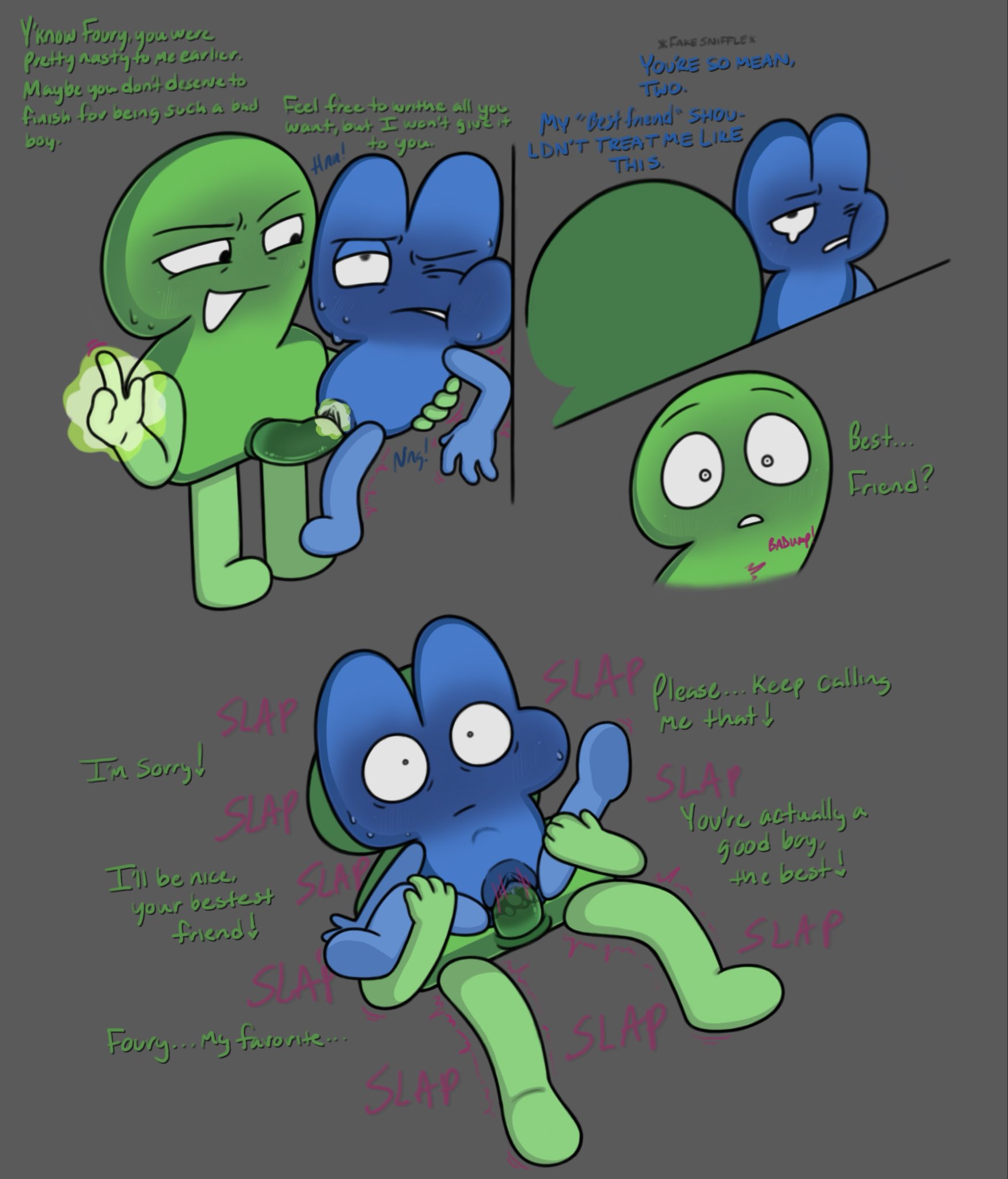 against wall, algebralien, battle for dream island, battle for dream island again, bfb, bfdi, bfdia, four (bfb), object shows, pussy, tentacle penis, the power of two, tpot, two (tpot), using powers, vadahlivokroz, vaginal penetration