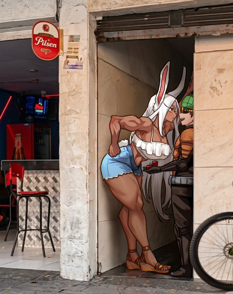 1boy, 1girls, alleyway milf (meme), ass, athletic female, big ass, big butt, big hips, big thighs, boku no hero academia, boobs, breasts, brown hair, brown hair male, brunette, brunette female, bunny, bunny ears, bunny girl, bunny tail, butt, colombia, crackship, crossover, crossover pairing, crossover ship, curvaceous, curvaceous body, curvaceous female, curvaceous figure, curvaceous hips, curvaceous thighs, curvy, curvy body, curvy female, curvy figure, curvy hips, curvy thighs, dark-skinned female, female, fit female, hips, huge ass, huge butt, huge hips, huge thighs, japanese, japanese female, japanese male, kemonomimi, large breasts, long hair, male, male/female, massive ass, massive butt, massive hips, massive thighs, medium boobs, medium tits, miruko, mumen rider, muscular female, my hero academia, one-punch man, proposal, red eyes, rumi usagiyama, short hair, slim waist, taller female, thick thighs, thighhighs, thighs, tits, toned, toned body, toned female, vlizz, wedding ring, wedge heels, white hair, white hair female, wide hips, wide thighs
