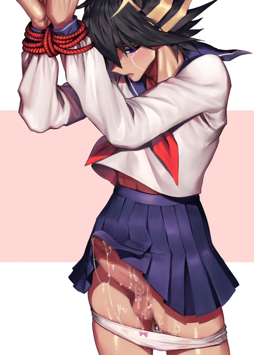 Yusei Fudo (Yu-Gi-Oh!) Rule 34 Image