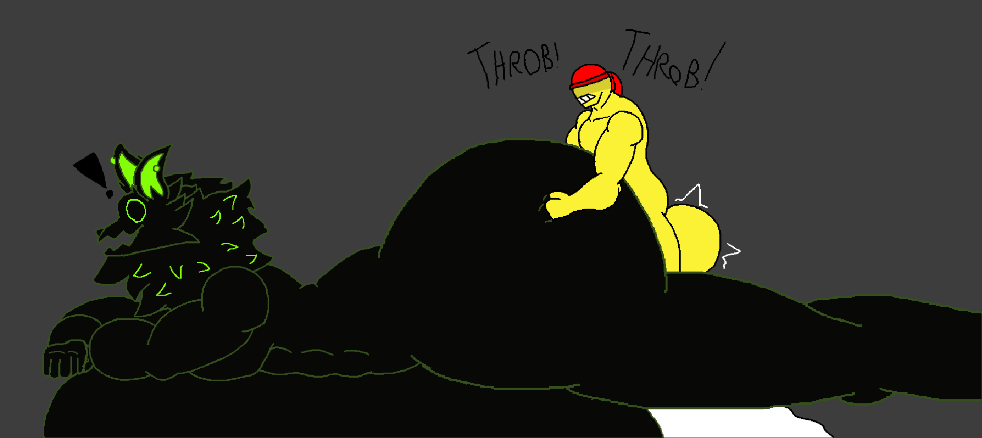 2boys big_ass big_penis cum cumflation gay laying_down low_quality mike_(mikenoob) mikenoob muffyhecc_(character) roblox robloxian self_upload