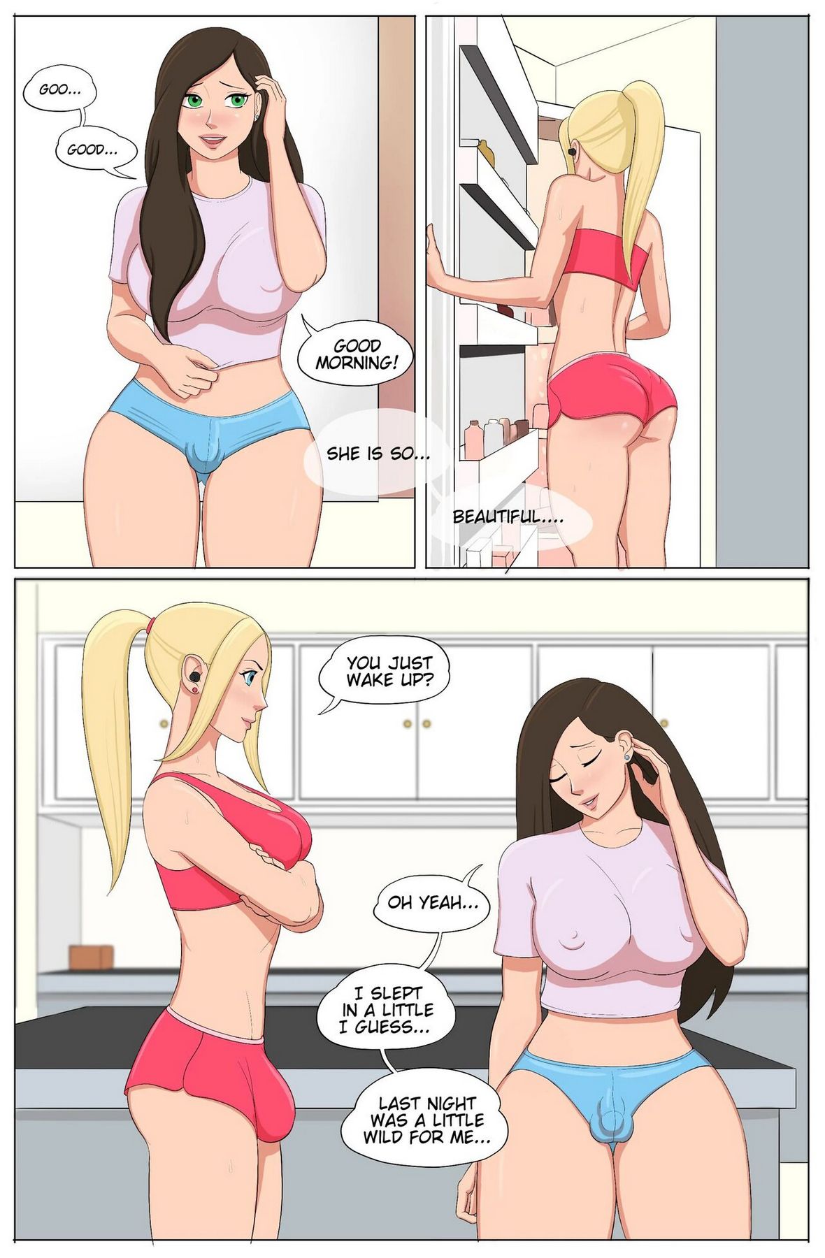 2d 2futas 420futa agent_red_girl futa_only futanari hazel_(agent_red_girl) her_mother's_daughter_4 jaylah_(agent_red_girl) mother_and_daughter tagme