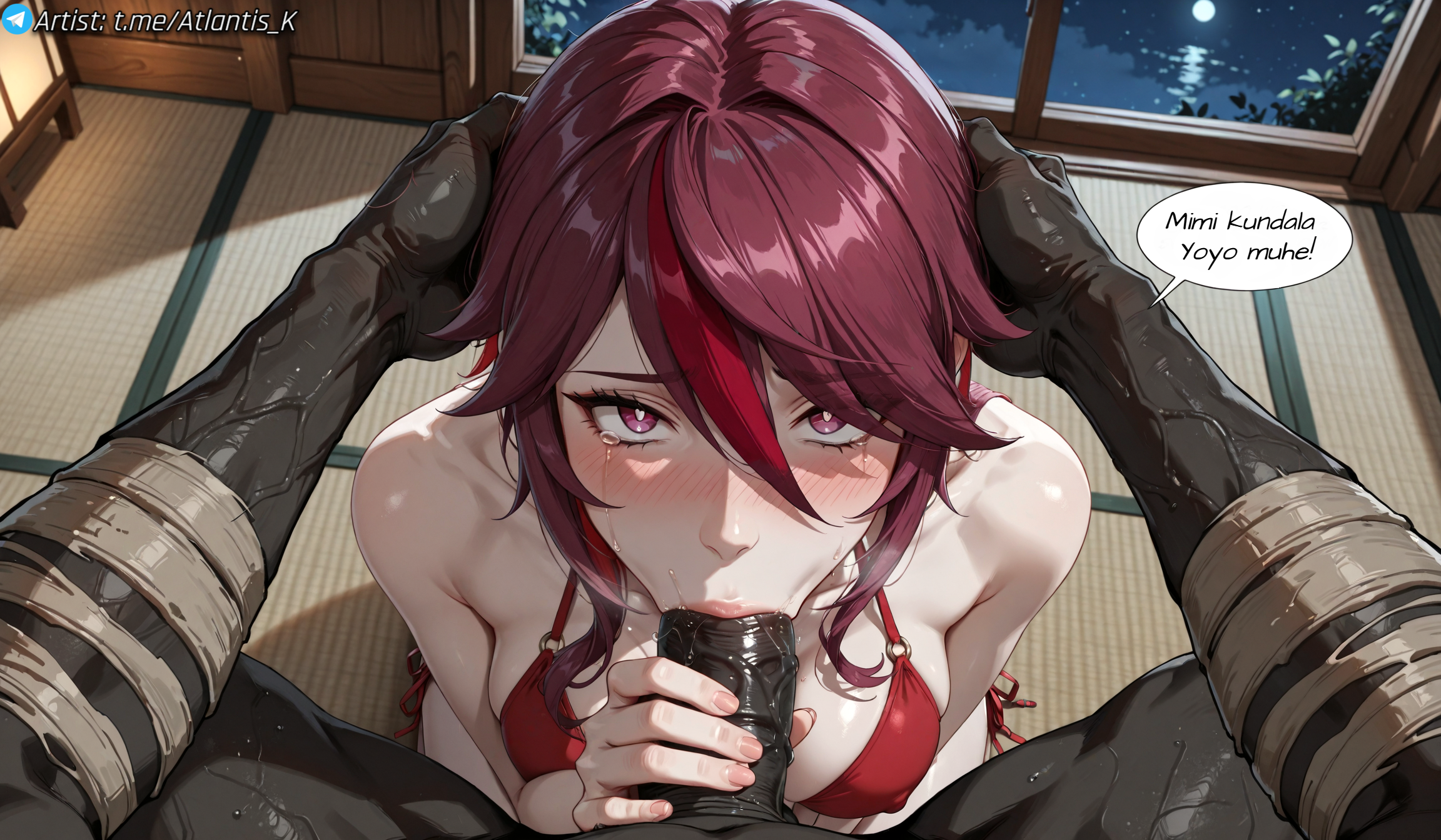 1boy, 1female, 1girls, 2025, accessory, after sex, ai assisted, ai generated, anime, anime style, areolae, areolae visible through clothing, armpits, artist name, atlantis k, babe, bangs, beast, blowjob, blush, body blush, breasts, breasts apart, breasts out, cheating, cheating girlfriend, cuckold, cuckolding, cute, cute female, dark-skinned male, deep blowjob, deepthroat, face fucking, feet, female, firm ass, firm breasts, fit, fit female, foot fetish, genshin impact, hi res, high quality, high resolution, highres, hilichurls (species), horny, horny female, interracial, interspecies, lace trim, light skin, light-skinned female, long hair, looking at viewer, male, netorare, nipple fetish, nipples, nipples visible through clothing, outfit, outline, pale skin, penis, perfect ass, perfect body, perfect legs, prostitute, prostitution, rosaria (genshin impact), seductive, selfie, sex slave, shy, size difference, skinny, slave, slim, slim female, slim waist, smaller female, snowbunny, soft breasts, submissive female, swallowed whole, swallowing, swallowing cum, swallowing penis while deepthroat, sweat, teasing, thick eyebrows, thick lips, used, watermark