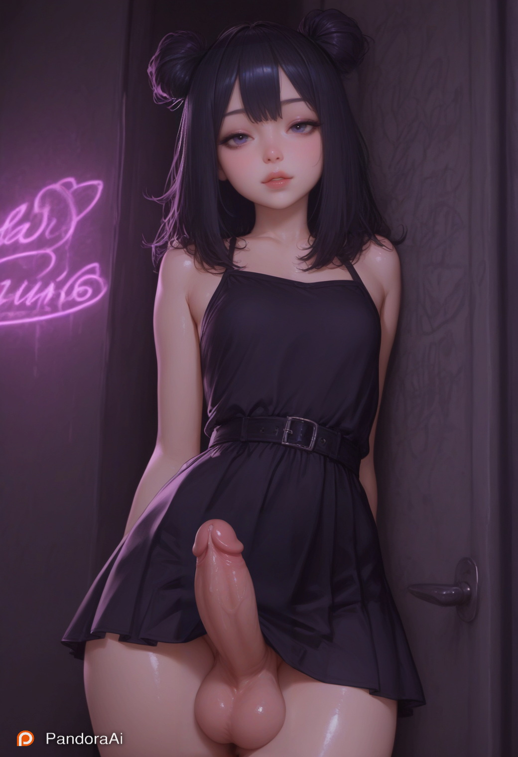 1boy, 1femboy, ai generated, artist name, artist upload, balls, belt, big balls, big cock, big hips, big penis, big testicles, black dress, black hair, black skirt, boy, cocktail dress, cute, cute eyes, cute face, cute male, dress, femboy, hi res, huge balls, huge cock, huge hips, huge testicles, innocent, lips, lipstick, makeup, male, male only, more at source, narrow shoulders, no panties, pale, pale body, pale skin, pale-skinned femboy, pale-skinned male, pandora, patreon, penis, ponytail, school uniform, sexy, sexy body, sexy pose, skinny, skirt, slim waist, smooth balls, smooth penis, smooth skin, tagme, testicles, thick balls, thick cock, thick hips, thick penis, tiny waist, trap, uncensored, white skin