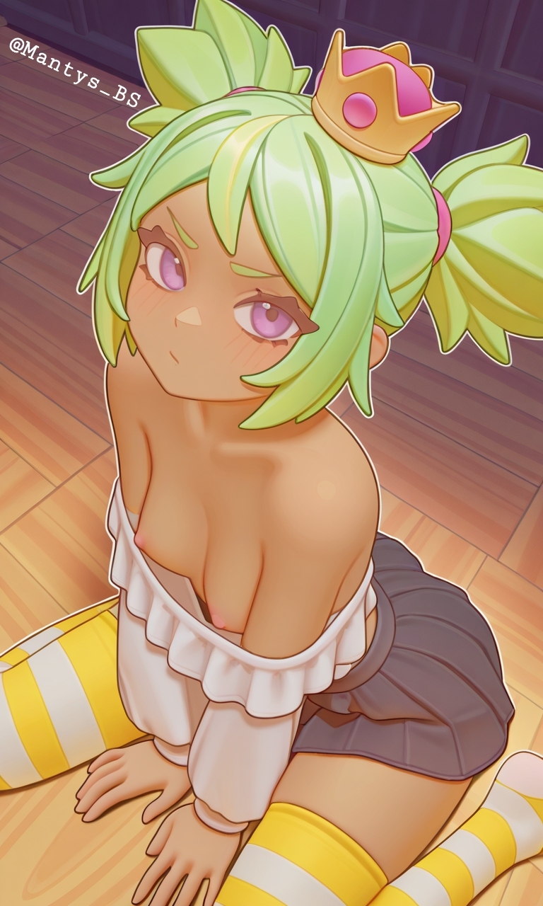 ai generated, brawl stars, breasts, cute, female, mandy (brawl stars)