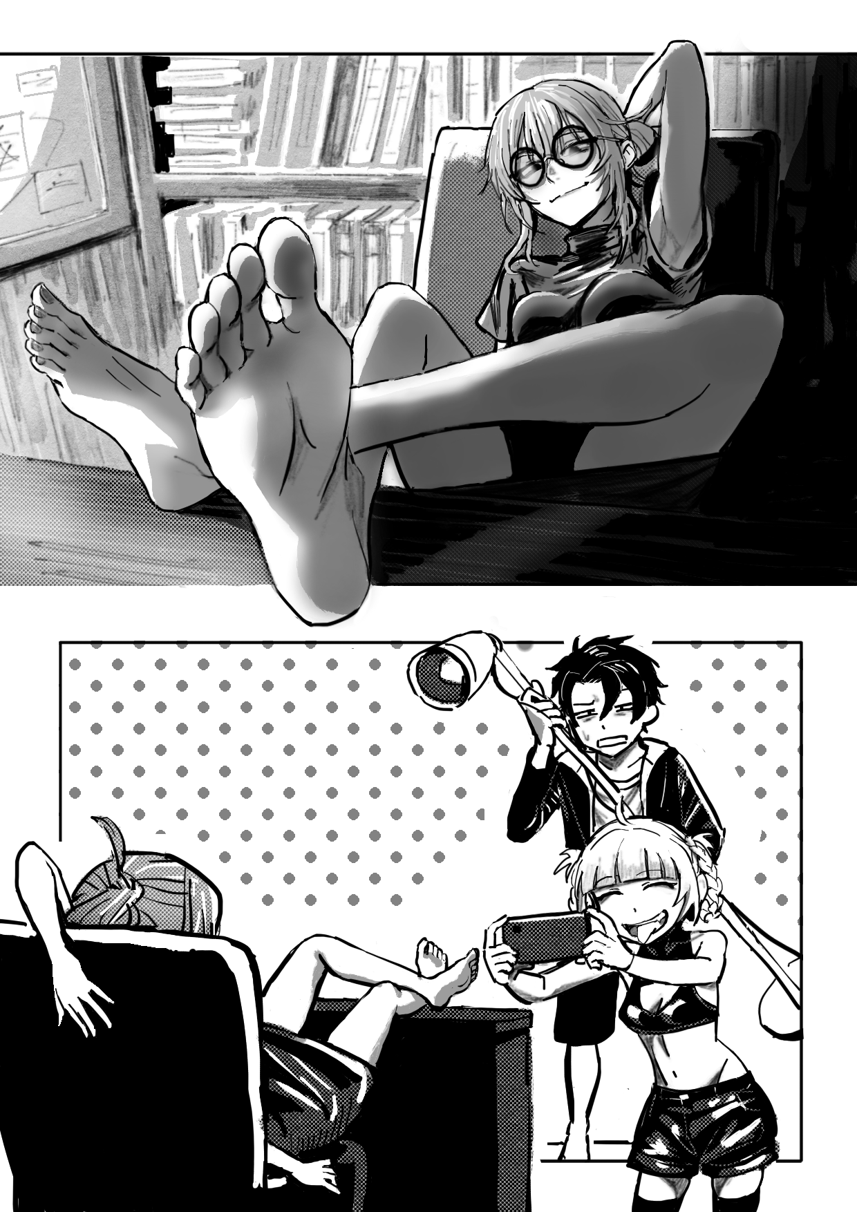 Anko Uguisu's backside on full display