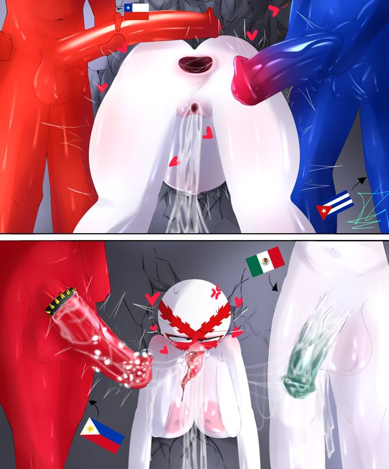 1girls 44waa29304 4boys after_blowjob after_sex big_balls big_breasts big_penis big_thighs blue_body chile_(countryhumans) cock_ring countryhumans countryhumans_girl cuba_(countryhumans) cum_drip cum_on_tongue fully_nude gaping_anus hearts_around_ass hearts_around_head holding_penis long_penis mexico_(countryhumans) philippines_(countryhumans) pussy_juice red_body small_ass spanish_empire_(countryhumans) stuck_in_wall tagme tongue_out veiny_penis white_body