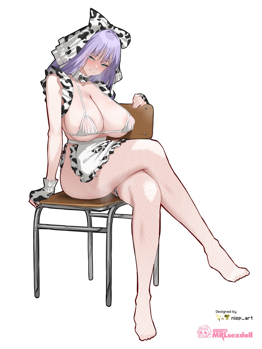 1girls, big ass, big breasts, nisp art, solo, solo female, solo focus
