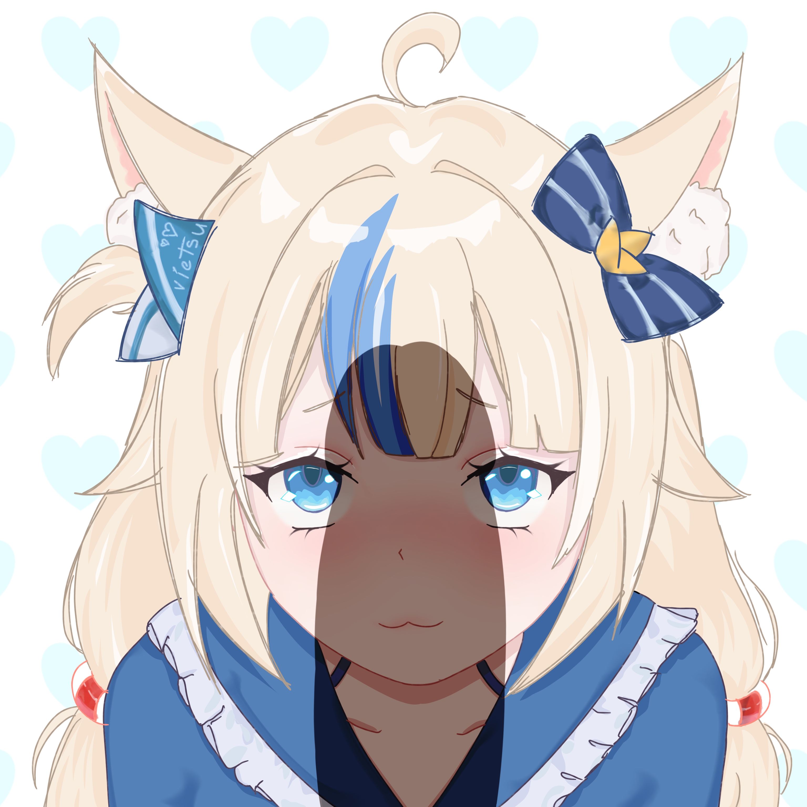 catgirl, dick shadow, sameko saba, vietsu, virtual youtuber, vtuber