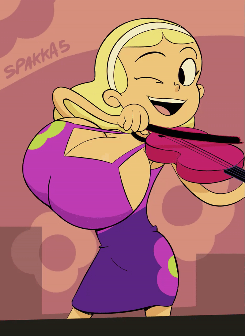 aged up, animated, casual nudity, class of 3000, cleavage, clothed, female, gif, huge breasts, madison spaghettini papadopoulos, no bra, revealing clothes, sideboob, spakka5, student, teasing