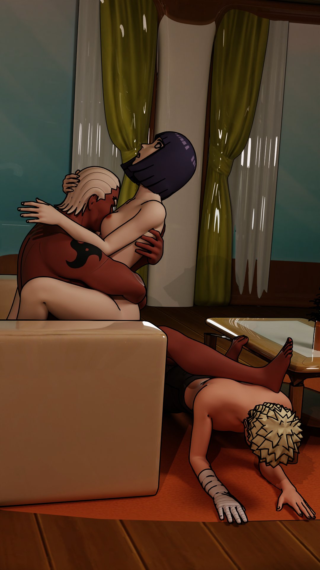 3d, 3d (artwork), black body, black penis, boruto: naruto next generations, breast sucking, breasts, breasts out, cheating, cheating mother, cheating wife, cuck, cucked by friend, cuckold, cuckolding, cuckruto, dark-skinned male, face in breasts, female, fucked into submission, fucked senseless, fucked silly, grabbing, head in breasts, housewife, hugging, humiliation, hyuuga hinata, in front of cuckold, in front of husband, interracial, kneeling, larger male, leg on back, male, married female, mature, milf, moaning, moaning in pleasure, multiple males, muscular, muscular male, narucuck, naruto, naruto (series), naruto shippuden, netorare, ntr, nude, on floor, on fours, penetration, penis, pussy, raikage, sex, sitting, sitting on chair, sitting on lap, straddling, tattoo, tattooed arm, used, uzumaki hinata, uzumaki naruto, vaginal penetration, vaginal sex, watching, watching sex