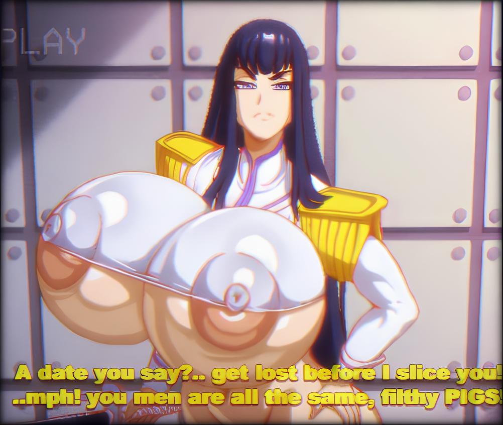 ai_upscaled angelauxes angry areola areolae big_areola big_areolae big_breasts big_nipples bimbo black_hair bottomless breasts enormous_breasts gigantic_areola gigantic_areolae gigantic_breasts gigantic_nipples huge_areola huge_areolae huge_breasts huge_nipples hyper_areola hyper_areolae hyper_breasts impossible_clothes impossible_clothing impossible_shirt kill_la_kill kiryuuin_satsuki large_areolae large_areolae large_breasts large_nipples long_hair looking_at_viewer massive_breasts nipple_bulge nipples nipples_visible_through_clothing pointless_clothes pointless_clothing tight_clothes tight_clothing tight_shirt underboob upscaled useless_clothes useless_clothing