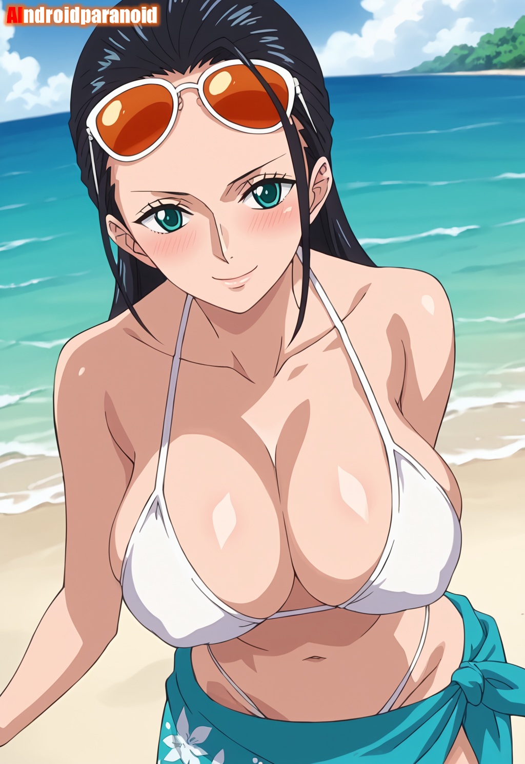 1girls, ai generated, aindroidparanoid, ass, big ass, big breasts, big butt, bikini, black hair, black-haired female, breasts, busty, cleavage, curvy, cute, fat ass, female, female only, gigantic breasts, hair, hi res, hips, huge ass, huge breasts, human, large ass, large breasts, legs, massive breasts, narrow waist, nico robin, one piece, slim waist, tagme, thick ass, thick thighs, voluptuous, waist, wide hips