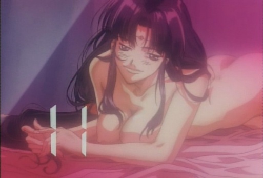 1girls 90s ass breasts female long_hair nude outlaw_star screencap tagme urt