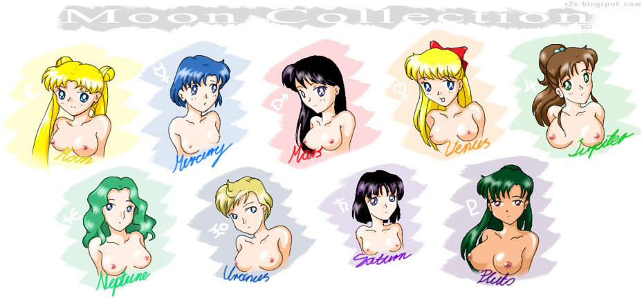 ami_mizuno bishoujo_senshi_sailor_moon blonde_hair blue_hair bow breasts brown_hair bust double_bun everyone female female_only green_hair hairbow haruka_tenou hotaru_tomoe human long_hair makoto_kino michiru_kaiou minako_aino multiple_females multiple_girls nipples ponytail purple_hair rei_hino s2x setsuna_meiou short_hair small_breasts smooth_skin tied_hair usagi_tsukino