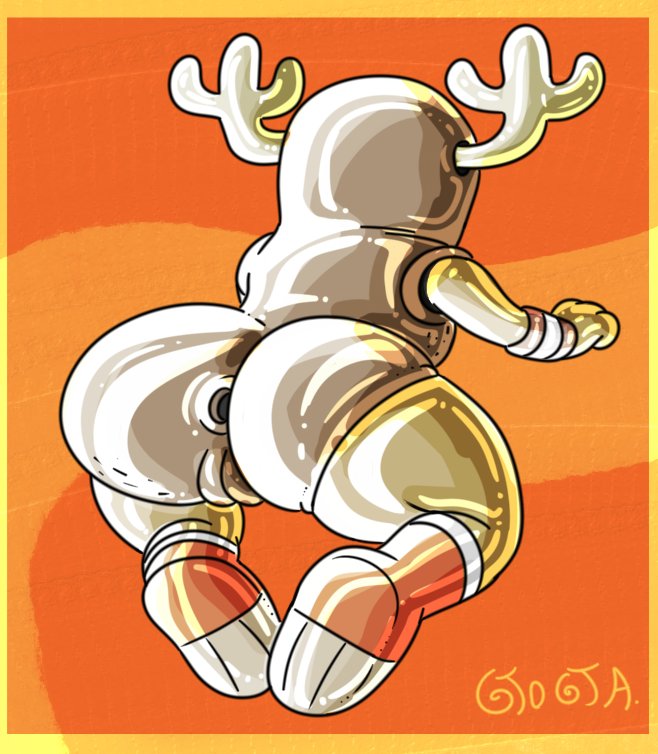 anthro anus ass big_butt cartoon_network female glistening glistening_body gtogta gtogta_(artist) humanoid penny_fitzgerald penny_fitzgerald_(peanut) shiny_(disambiguation) solo spread_anus spreading the_amazing_world_of_gumball