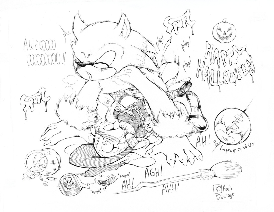 1boy, 1girls, 2021, 5 fingers, abesdrawings, age difference, ahe gao, animal ears, anthro, anthro female, anthro male, anthro on anthro, anthro only, anthro penetrated, anthro penetrating, anthro penetrating anthro, arm tuft, balls, big balls, big knot, black and white, black clothing, black footwear, black nose, black shoes, blush, blushing, bodily fluids, breath, broom, bunny, bunny girl, calling, candy, cellphone, closed eyes, clothed, clothed sex, clothing, costume, cream the rabbit, crying, crying with eyes open, cub, cum, cum in pussy, cum inside, dessert, duo, electronics, empty eyes, english, english text, eyelashes, eyes closed, female, female cub, female penetrated, fishnets, food, footwear, forced, forced impregnation, forced sex, from front position, fucked silly, fur, furry, furry female, furry male, furry only, genital fluids, genitals, girly, girly girl, halloween, halloween costume, hat, headwear, heart, heart symbol, impregnation, internal, interspecies, interspecies impregnation, knot, lagomorph, larger male, larger penetrating, larger penetrating smaller, leaking cum, long ears, lying, lying on back, male, male penetrating, male penetrating female, male/female, mammal, missionary position, moan, moaning, mobian (species), older male, older male and younger female, older penetrating, older penetrating younger, on back, onomatopoeia, open mouth, ovum, ovum with heart, penetration, phone, rabbit, rabbit girl, rape, raped female, sega, sex, shoes, size difference, sketch, small breasts, smaller female, smaller penetrated, sonic (series), sonic team, sonic the hedgehog, sonic the hedgehog (series), sonic the werehog, sonic unleashed, sperm cell, spread legs, spreading, steam, stomach bulge, tan fur, tears, tears in eyes, text, tongue, tongue out, url, vaginal penetration, video games, werehog, wide eyed, witch costume, witch hat, x-ray, young, young anthro, young female, younger female, younger penetrated