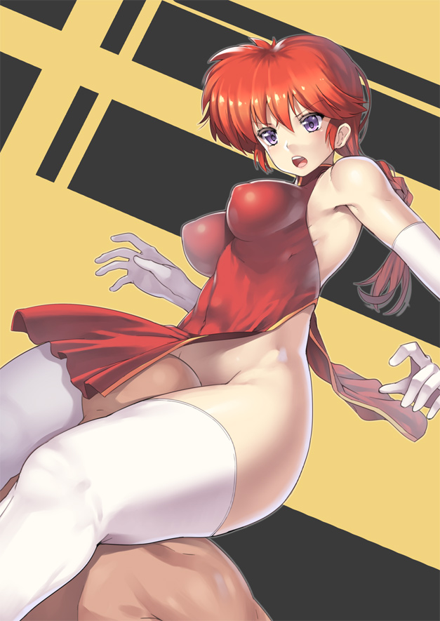 1girls, ass, big breasts, breasts, china dress, chinese clothes, chinese dress, clothing, cunnilingus, dress, female, nagase haruhito, no panties, oral sex, ranma 1/2, ranma saotome, ranma-chan, rule 63, small breasts, stockings, thick thighs, thighhighs, thighs, voluptuous, wide hips