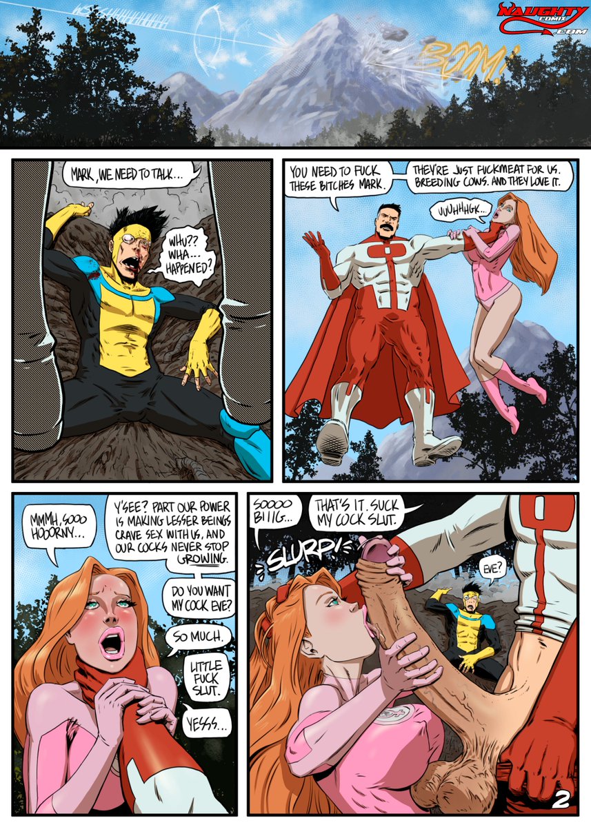 1girls 2boys 2d atom_eve cuckold female fenris_comix invincible invincible_(comics) invincible_(superhero) male naughtycomix omni-man sex tagme