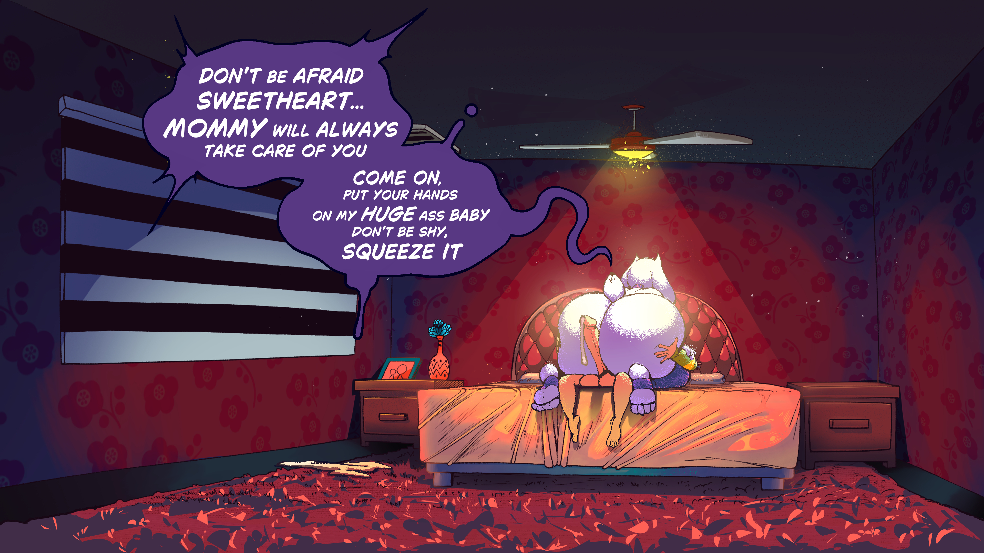 1boy, 1girls, 2d, about to have sex, big ass, big breasts, big penis, cowgirl position, deltarune, dialogue, kris (deltarune), mommy, north star 500, tagme, text, toriel, toriel (deltarune), undertale, undertale (series)
