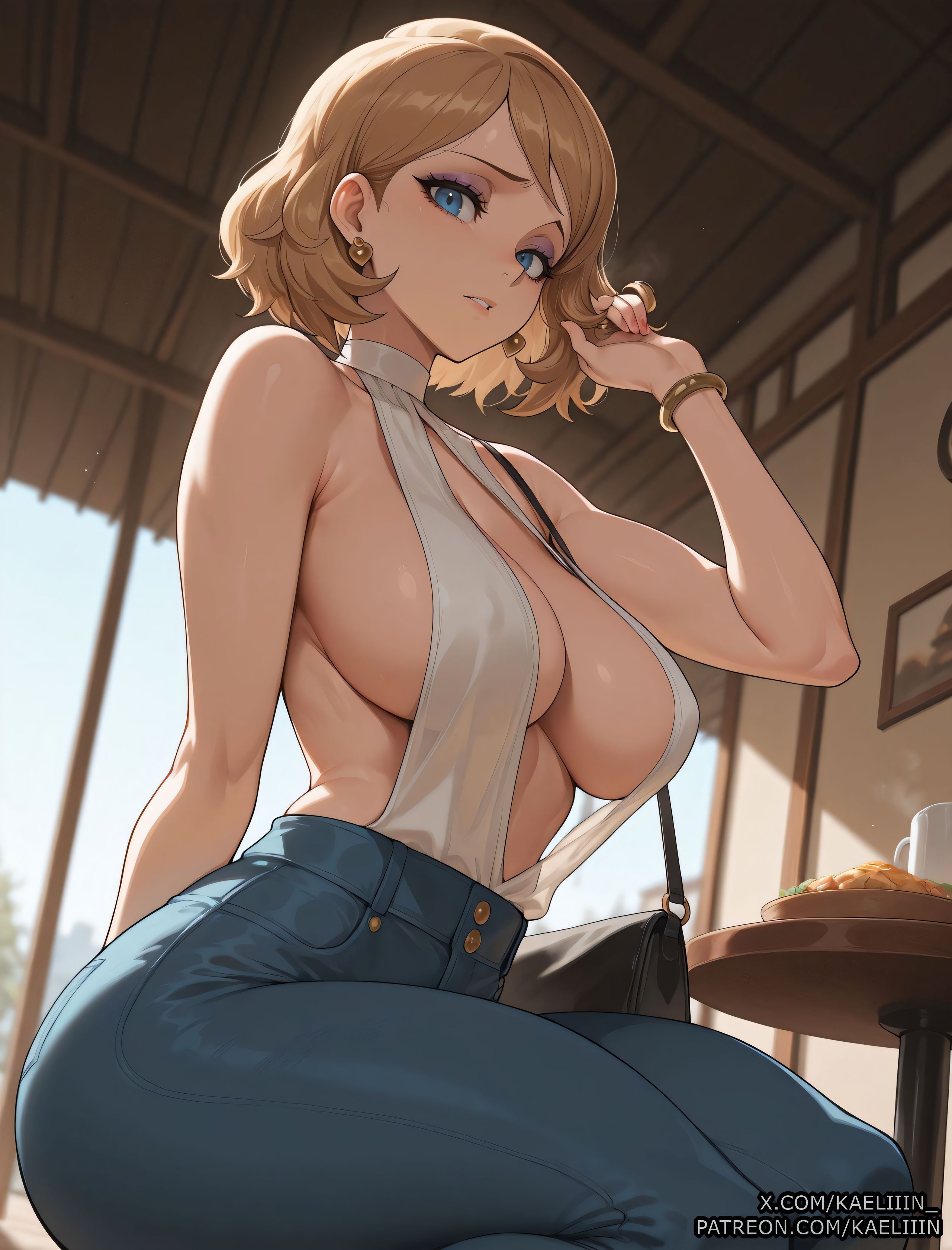 1girls, ai assisted, ai generated, anime, anime style, big ass, big breasts, breasts, clitoris, curvaceous, curvaceous body, curvaceous female, curvaceous figure, female, female focus, fit female, girly, hourglass figure, huge ass, huge breasts, kaeliiin, patreon, pokemon, pussy, serena (pokemon), sexy, shiny, uncensored, vagina, voluptuous, voluptuous female, waifu, waifu diffusion