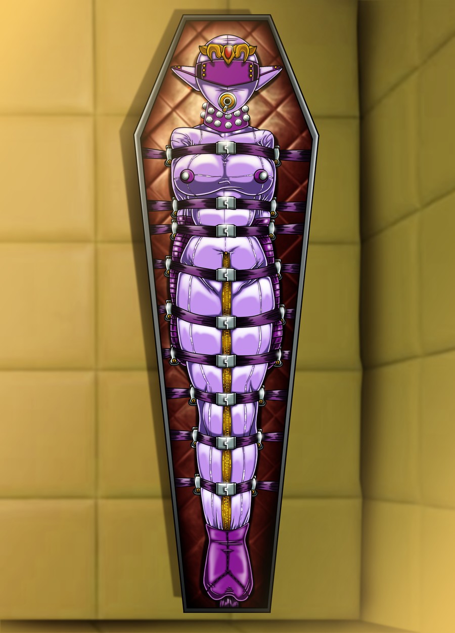 asylum bondage breasts coffin female gag gimp_suit in_container latex mummification nintendo ocarina_of_time padded_room pointy_ears princess_zelda re-maker remaker sensory_deprivation solo strapped_down the_legend_of_zelda tied_up zelda_(ocarina_of_time) zipper