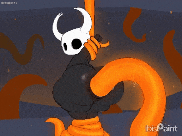 ambiguous gender, ambiguous penetrated, axoarts, big ass, forced, gay, gif, heart eyes, hollow knight, hollow knight (franchise), male focus, male penetrated, male/male, questionable consent, rape, restrained, shorter than 10 seconds, shortstack, tentacle, tentacle rape, tentacle sex, tentacles, the infection (hollow knight), the knight (hollow knight), vessel (species)
