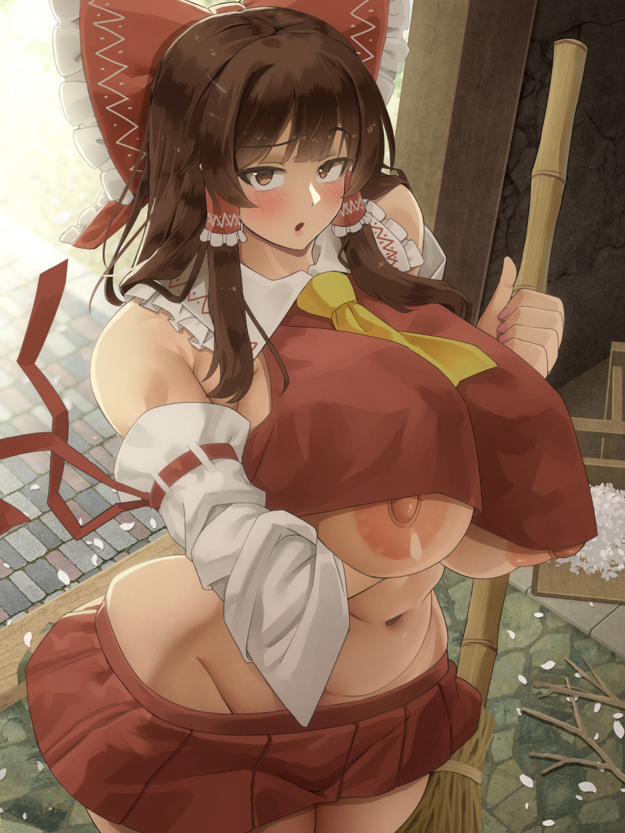 1girls, 2d, 2d (artwork), 2d artwork, big ass, big breasts, big butt, big hips, big nipples, big thighs, body made for cock, bottom heavy, breasts, brown eyes, brown hair, chubby belly, curvaceous, curvaceous body, curvaceous female, curvaceous figure, curves, curvy, curvy body, curvy female, curvy figure, curvy hips, fat ass, female, female focus, female only, hakurei reimu, hi res, high quality, high resolution, huge ass, huge breasts, huge butt, huge hips, huge nipples, huge thighs, inui (shirakawa777), inui cg, light-skinned female, meaty ass, meaty butt, meaty thighs, milf, perfect body, perfect legs, reimu hakurei, ribbon, sexy, sexy body, sexy female, skirt, skull crushing thighs, solo, sugestive pose, suggestive, suggestive look, tagme, thicc, thick, thick ass, thick hips, thick legs, thick thighs, thighs, topwear, touhou, voluptuous, voluptuous body, voluptuous female