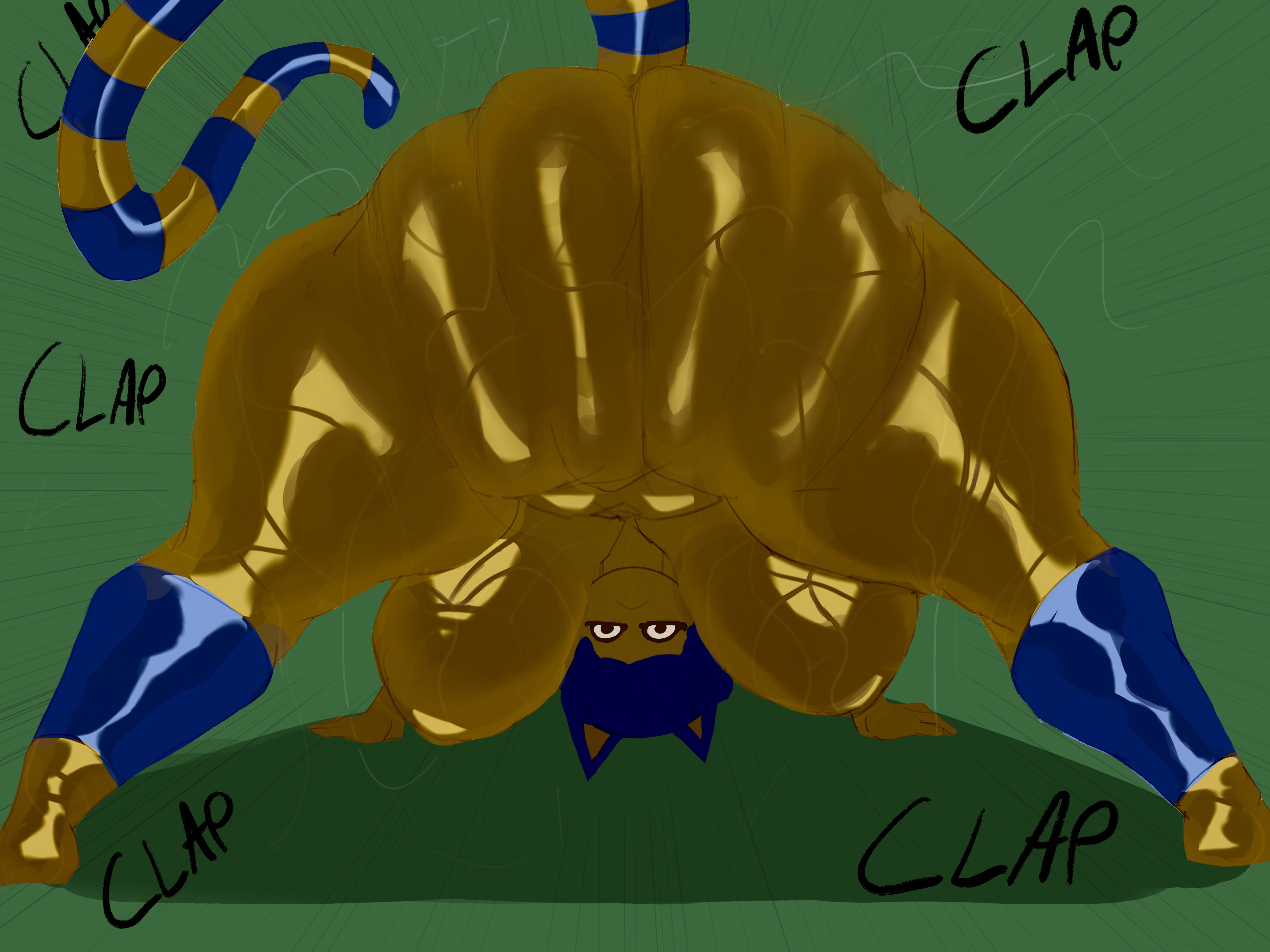 1girls, 2d, 2d (artwork), adawndraws, all fours, animal crossing, ankha, ankha (animal crossing), anthro, ass, belly, belly button, big ass, big breasts, big hips, big thighs, breasts, cat ears, cat tail, clapping ass, clapping cheeks, color, colored, colored sketch, curvy, curvy body, curvy female, curvy figure, curvy hips, curvy thighs, feline, female, green background, huge ass, huge breasts, huge hips, huge thighs, looking back, looking between legs, naked, naked female, nintendo, nude, nude female, sketch, solo, solo female, stomach, sweat, sweatdrop, sweating, sweaty, sweaty body, text, tummy, twerk, twerking, voluptuous, voluptuous female