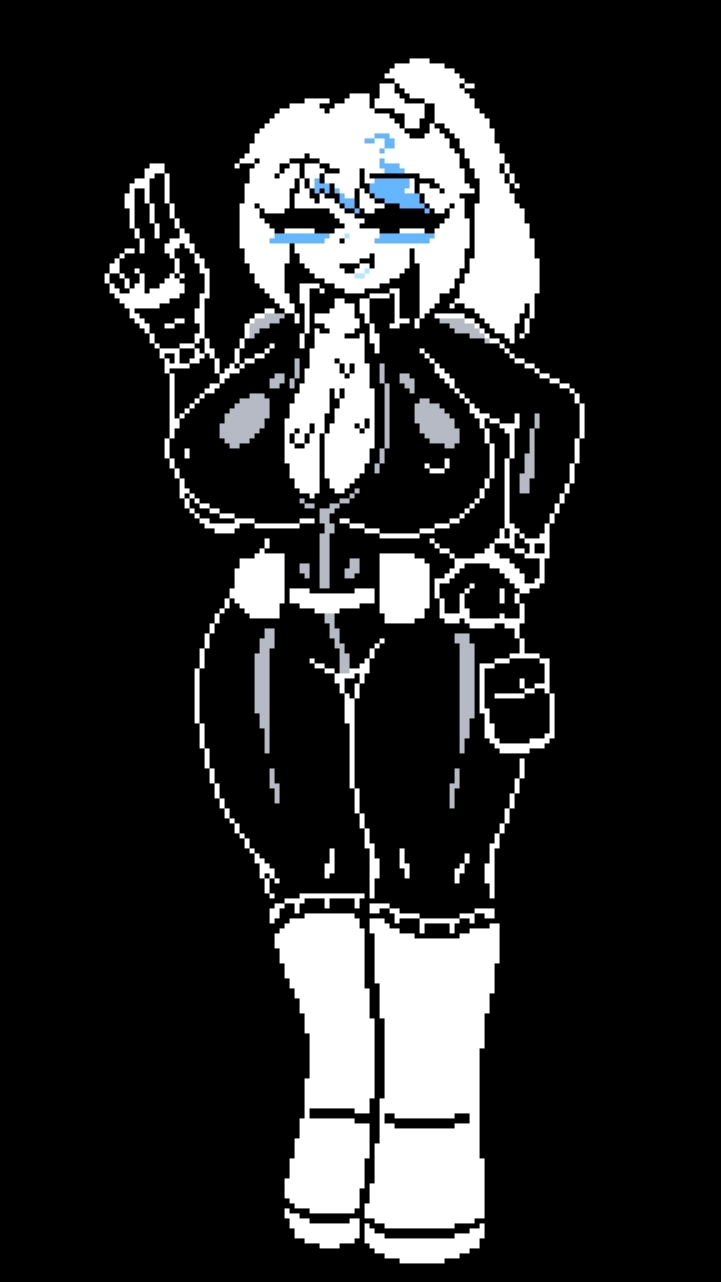 1female 1girls 1gonth breasts female female_only female_sans girl girl_only rule_63 sans sans_au tagme thighs undertale undertale_(series) undertale_au