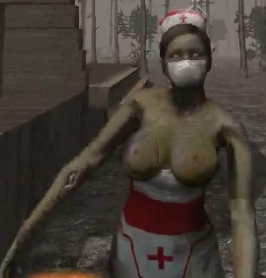 7_days_to_die breast breasts fear mask nurse zombie