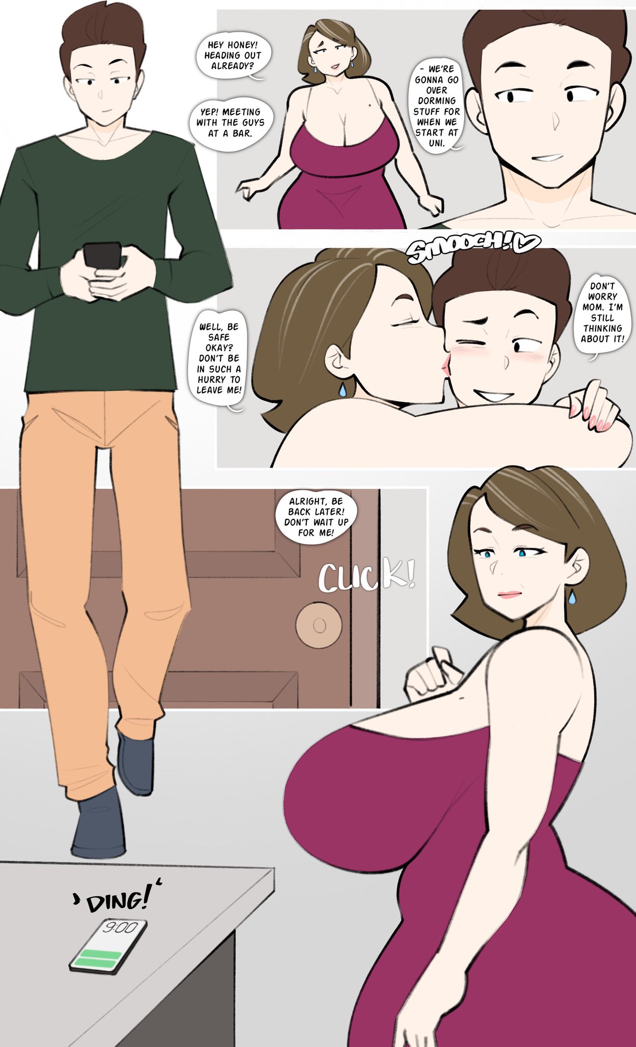 brown hair, brunette, brunette hair, female, jopuari, katheryn (jopuari), milf, tagme