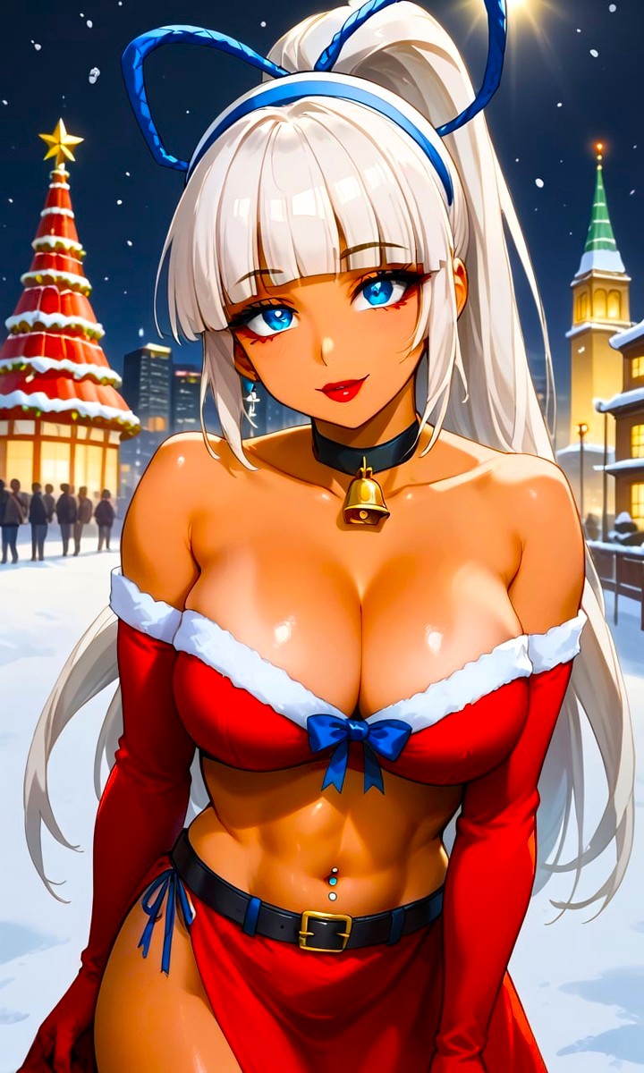 Majikina Mina (Christmas) Rule 34 Image