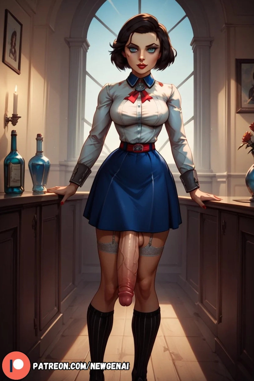 1futa 1futanari ahe_gao ahegao_face ai_generated big_ass big_balls big_breasts big_butt big_penis bikini bikini_bottom bikini_top bioshock bioshock_infinite bottom_heavy curvy curvy_figure elizabeth_comstock fit fit_futanari futa_only futanari huge_ass huge_balls huge_breasts huge_butt huge_cock looking_at_viewer newgenai open_mouth penis penis_out solo solo_focus solo_futa thick thick_ass thick_cum thick_legs thick_penis thick_thighs thighs_bigger_than_torso veiny veiny_muscles veiny_penis voluptuous voluptuous_futanari