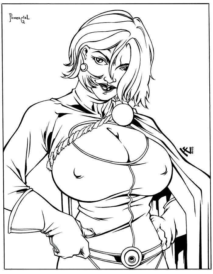 Power Girl (Dc Comics) Rule 34 Image