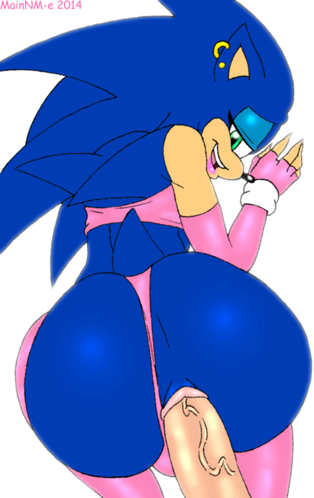 2014 2boys anal anal_penetration androgynous anus ass balls_in_panties bimbo crossdressing elbow_gloves eyeshadow femboy feminine_male furry gay girly lipstick mainnm-e makeup panties_aside penis sonic_(series) sonic_the_hedgehog thighhighs trap yaoi