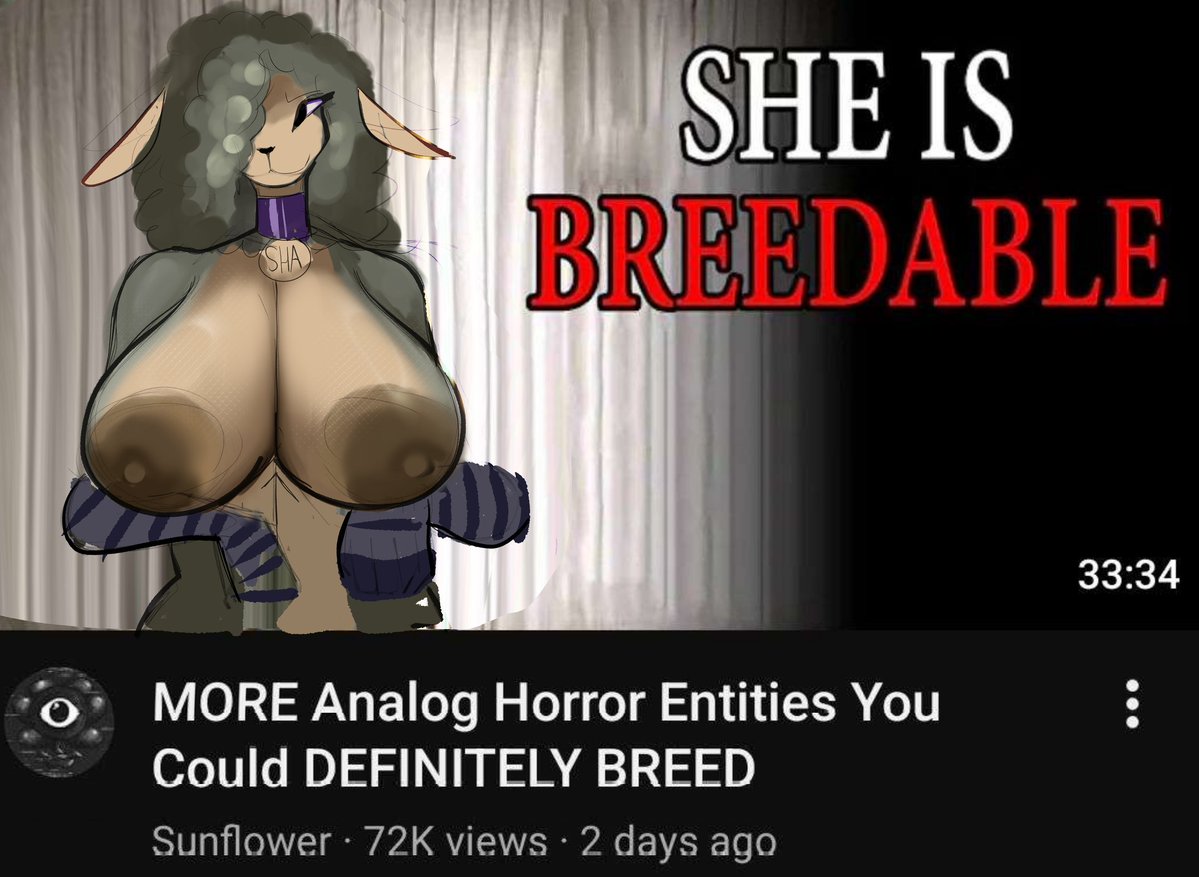 1girls, 2d, 2d (artwork), analog horror, bell, bell collar, big breasts, breasts, collar, color, cute, cute face, cute female, cuty, edit, english text, female, female focus, female only, meme, mesoplush, naked female, one eye obstructed, open eyes, screenshot edit, sha (the walten files), smile, solo, tagme, text, the walten files, twitter link, youtube, youtube thumbnail