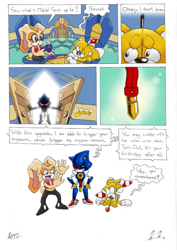anthro cream_the_rabbit dori_green english_text machine metal_sonic robot sonic_(series) tails_doll text video_games