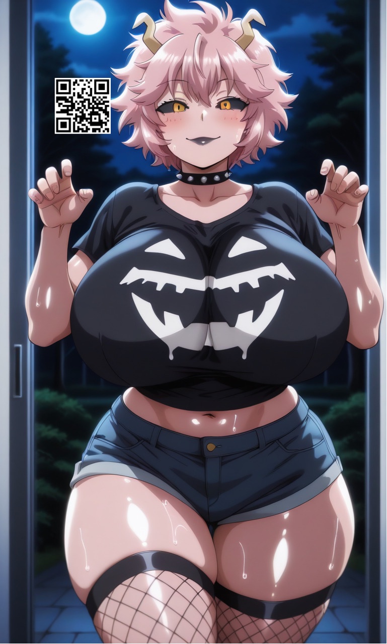 ai generated, ashido mina, breasts, female, iwfrez, lewd, mina ashido, my hero academia, oppai, pinky (mha), tagme, waifu