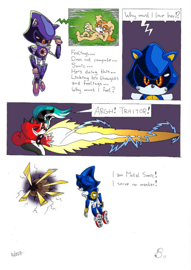 anthro breasts clothing creahe_rabbit cream_the_rabbit dori_green english_text female male metal_sonic sonic_(series) text underwear video_games